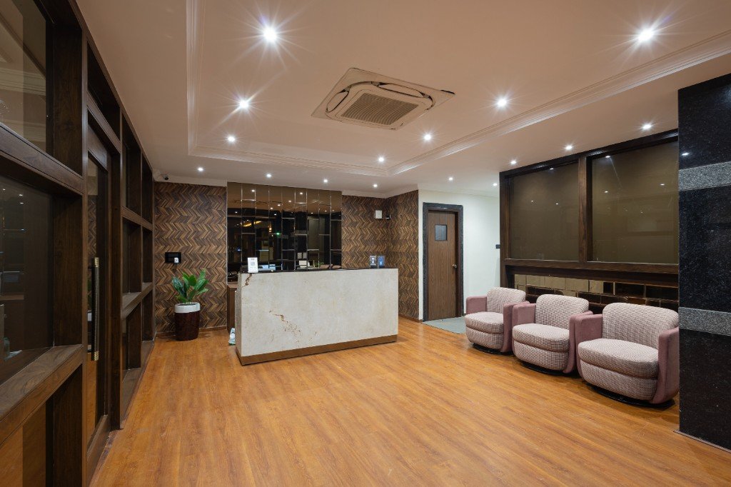Reception and lobby