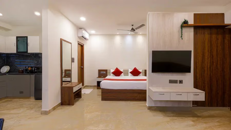 Elysium Studio Suites, Madhapur — Studio Suite with kitchenette